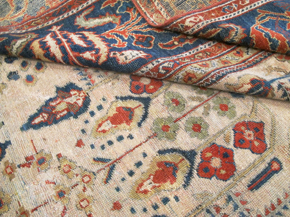 Antique Persian Mahal Carpet, No.9443 - Galerie Shabab