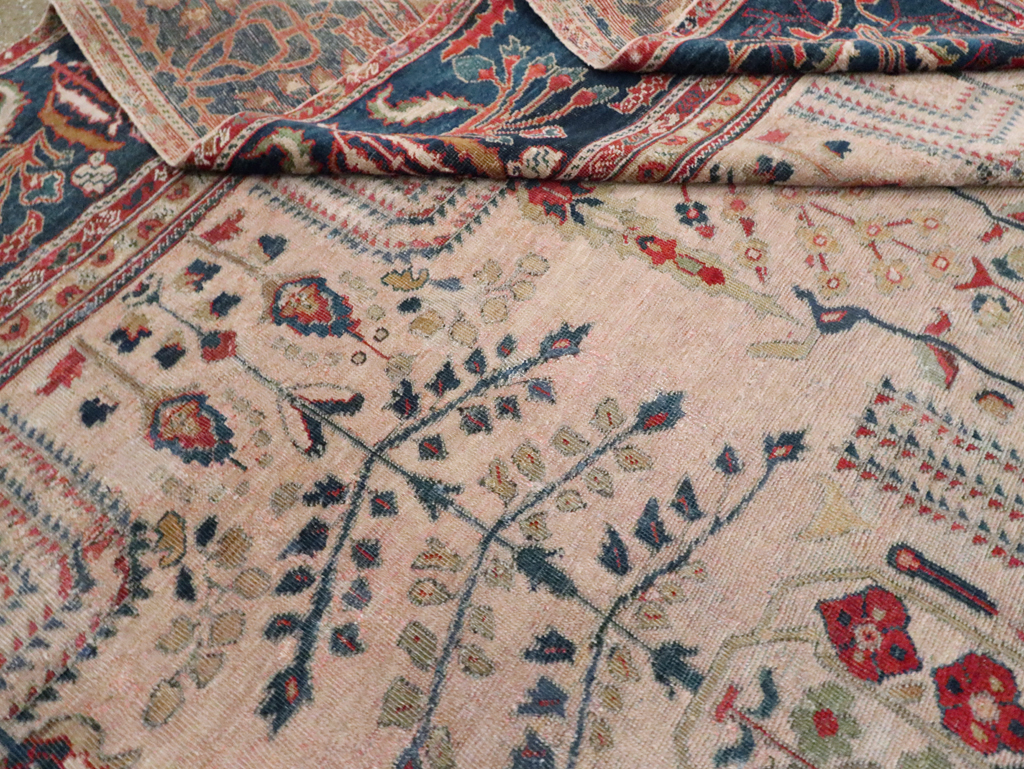 Antique Persian Mahal Carpet, No.9443 - Galerie Shabab