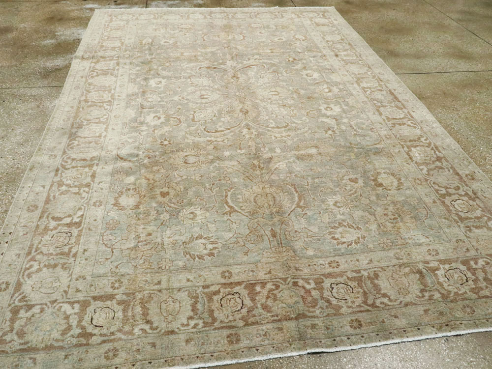 Antique Tabriz Carpet, No.9447 - Galerie Shabab