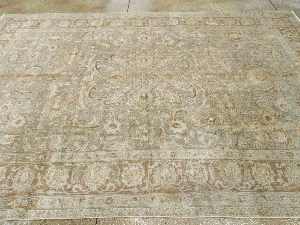 Antique Tabriz Carpet, No.9447 - Galerie Shabab