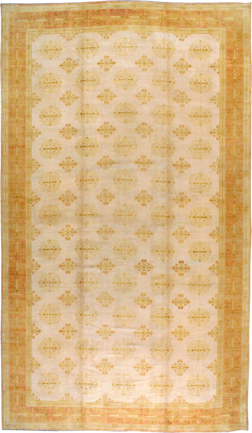 Vintage Cuenca Carpet, No.9455 - Galerie Shabab