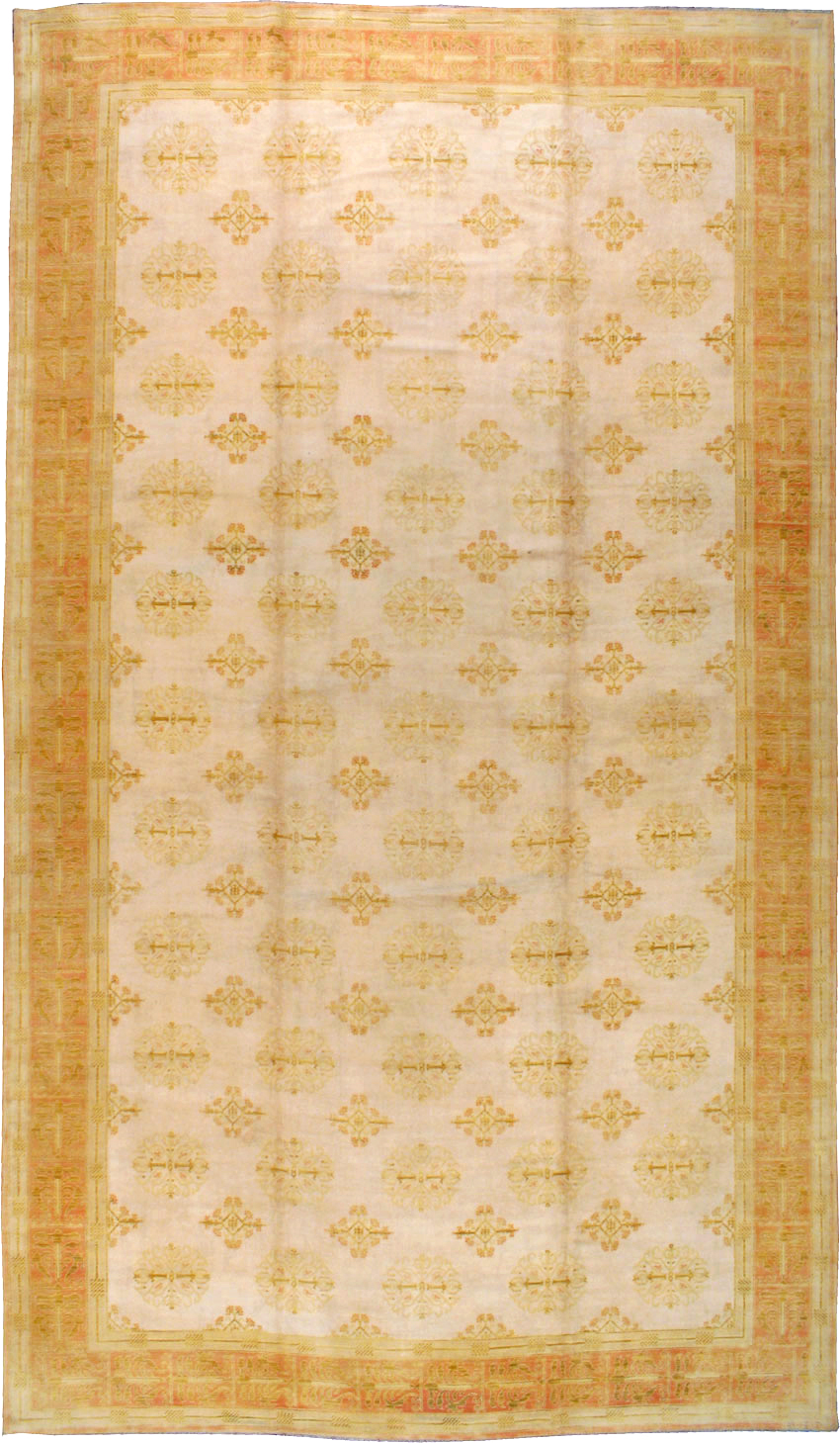 Vintage Cuenca Carpet, No.9455 - Galerie Shabab