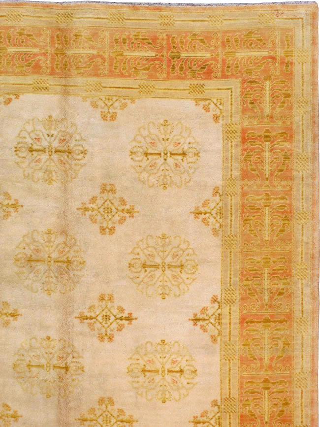 Vintage Cuenca Carpet, No.9455 - Galerie Shabab