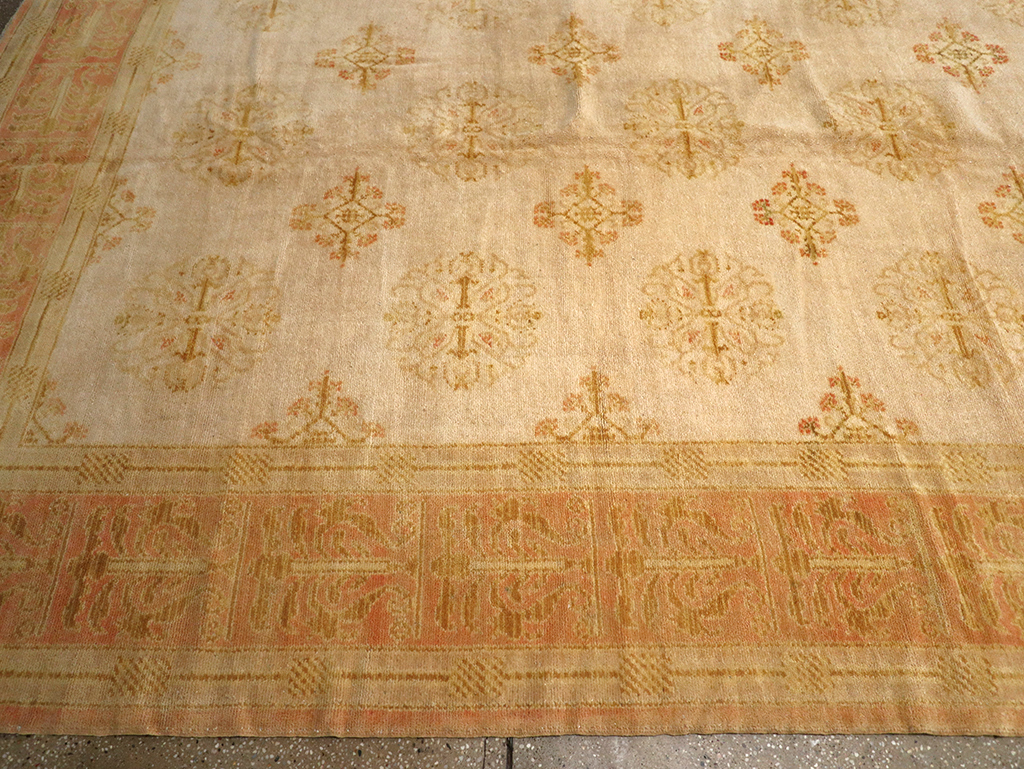 Vintage Cuenca Carpet, No.9455 - Galerie Shabab