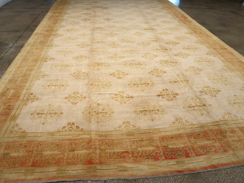 Vintage Cuenca Carpet, No.9455 - Galerie Shabab