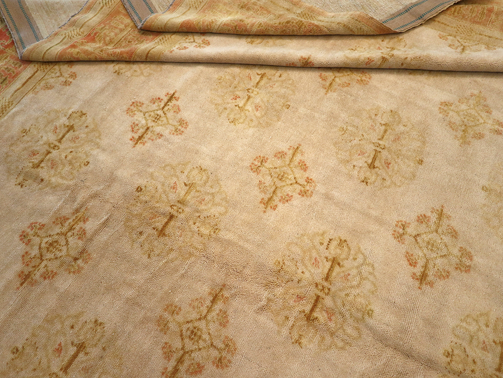 Vintage Cuenca Carpet, No.9455 - Galerie Shabab
