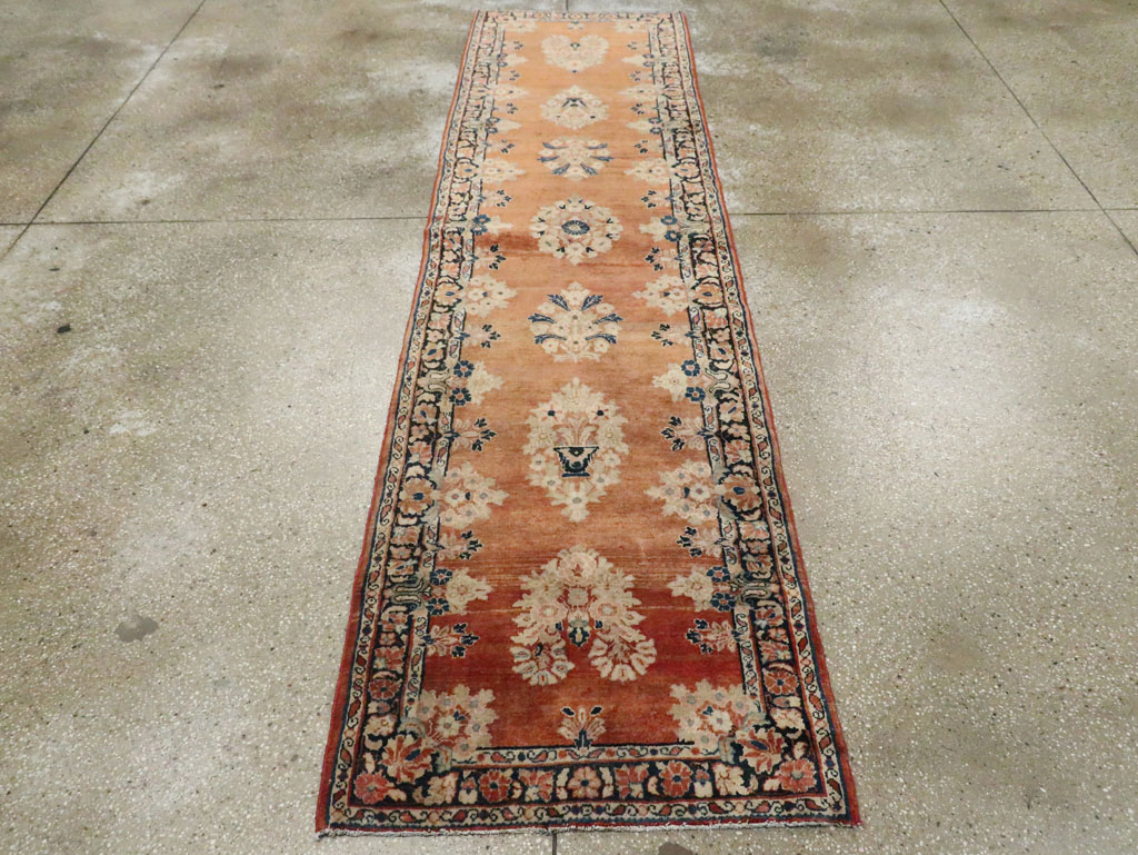 Antique Perisan Sarouk Runner, No.9477 - Galerie Shabab