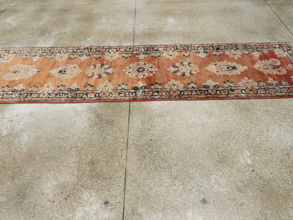 Antique Perisan Sarouk Runner, No.9477 - Galerie Shabab