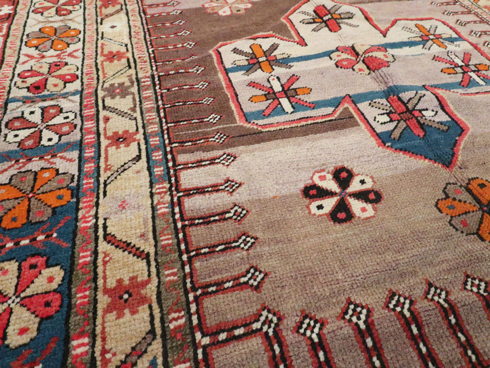 Antique Caucasian Kazak Carpet, No.9489 - Galerie Shabab