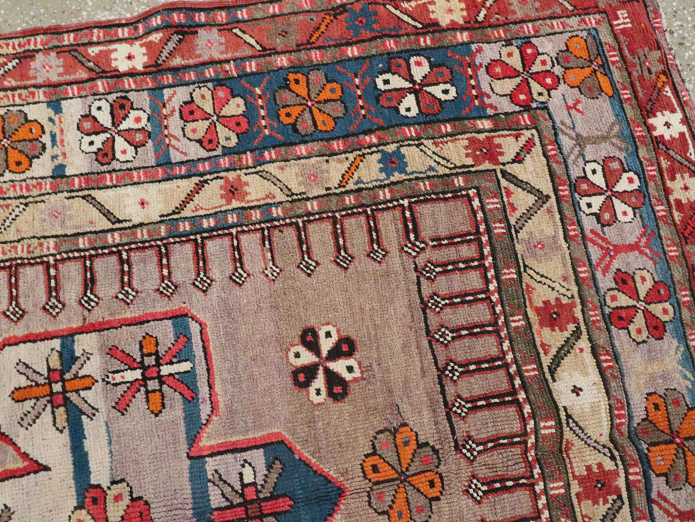Antique Caucasian Kazak Carpet, No.9489 - Galerie Shabab