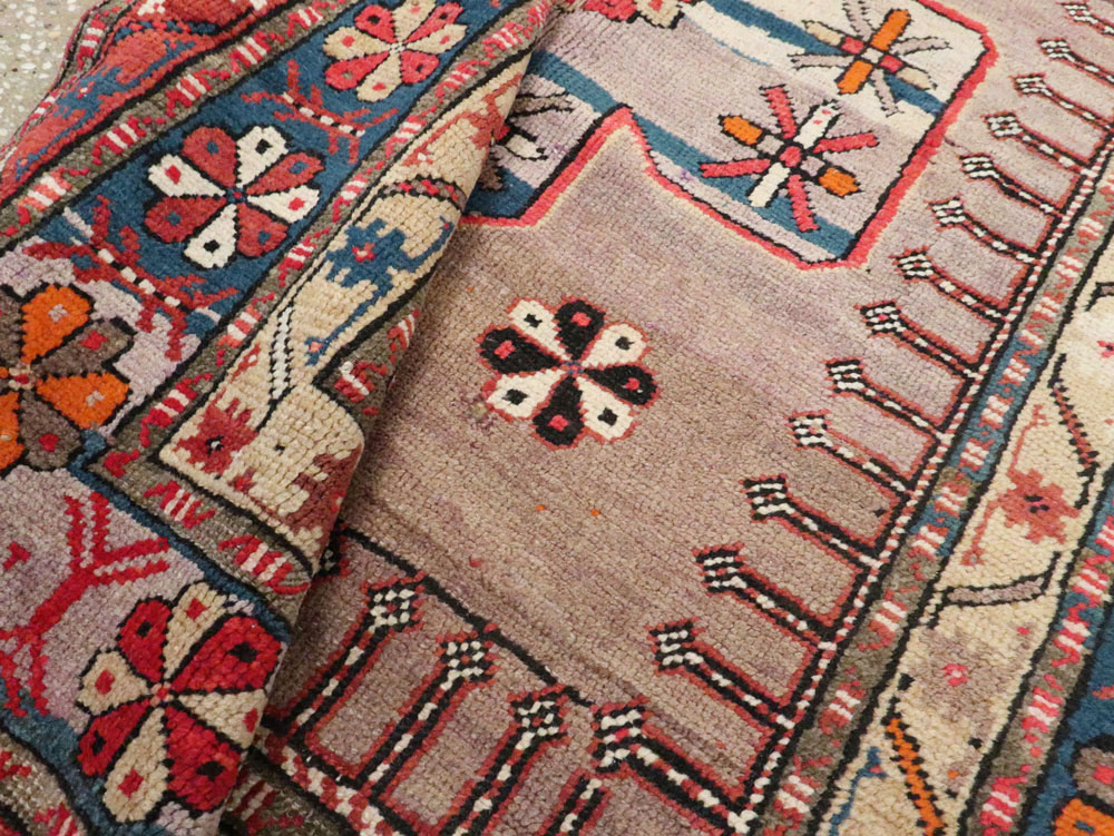 Antique Caucasian Kazak Carpet, No.9489 - Galerie Shabab