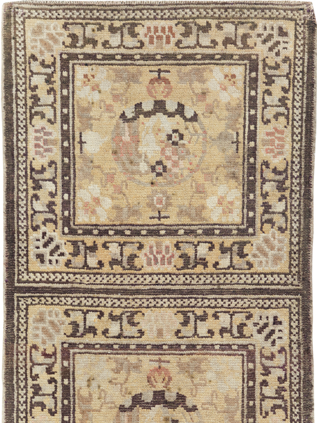 Antique East Turkestan Samarkand Runner, No.9495 - Galerie Shabab