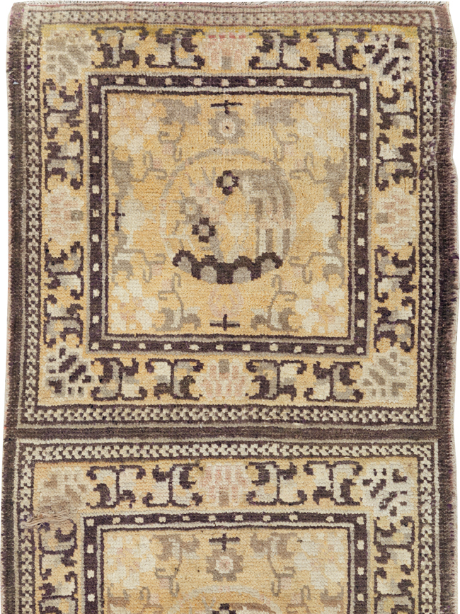 Antique East Turkestan Samarkand Runner, No.9495 - Galerie Shabab