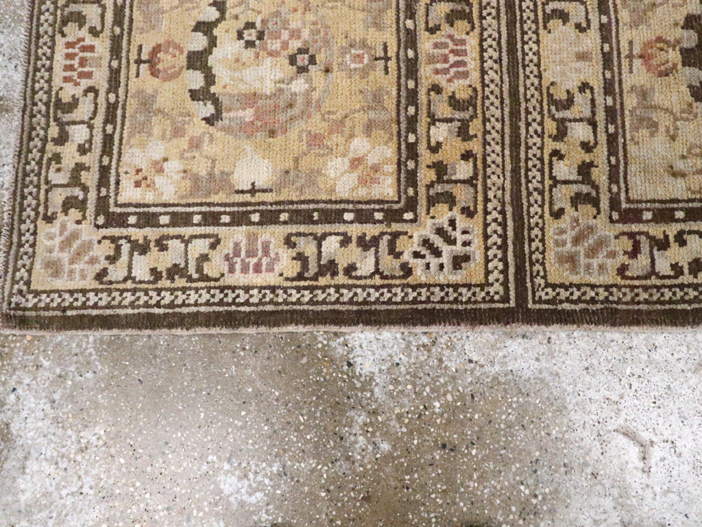 Antique East Turkestan Samarkand Runner, No.9495 - Galerie Shabab