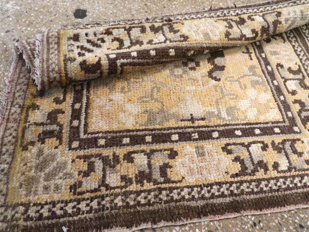 Antique East Turkestan Samarkand Runner, No.9495 - Galerie Shabab