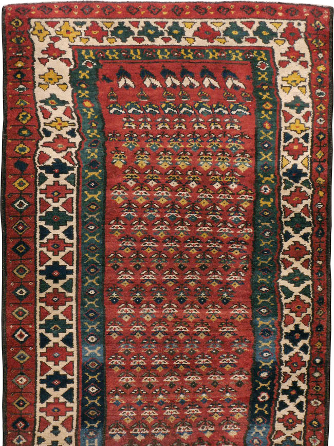 Antique Persian Hamadan Runner, No.9496 - Galerie Shabab