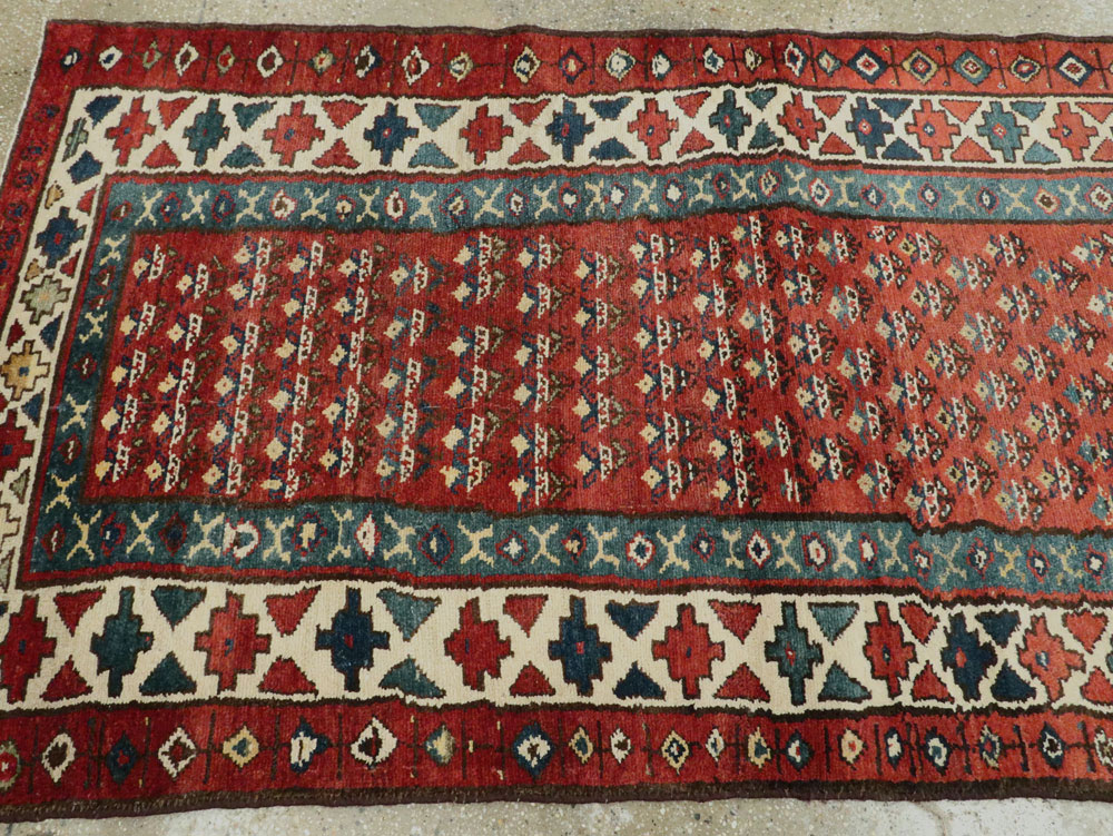 Antique Persian Hamadan Runner, No.9496 - Galerie Shabab