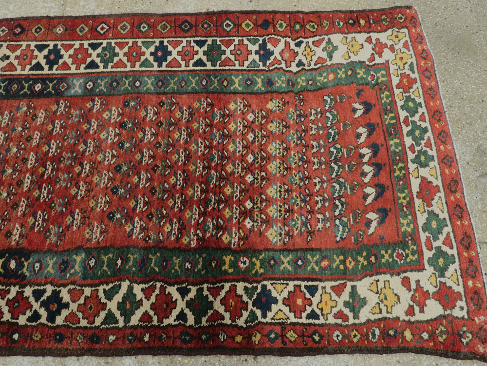 Antique Persian Hamadan Runner, No.9496 - Galerie Shabab