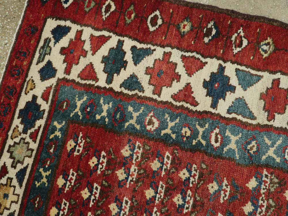 Antique Persian Hamadan Runner, No.9496 - Galerie Shabab