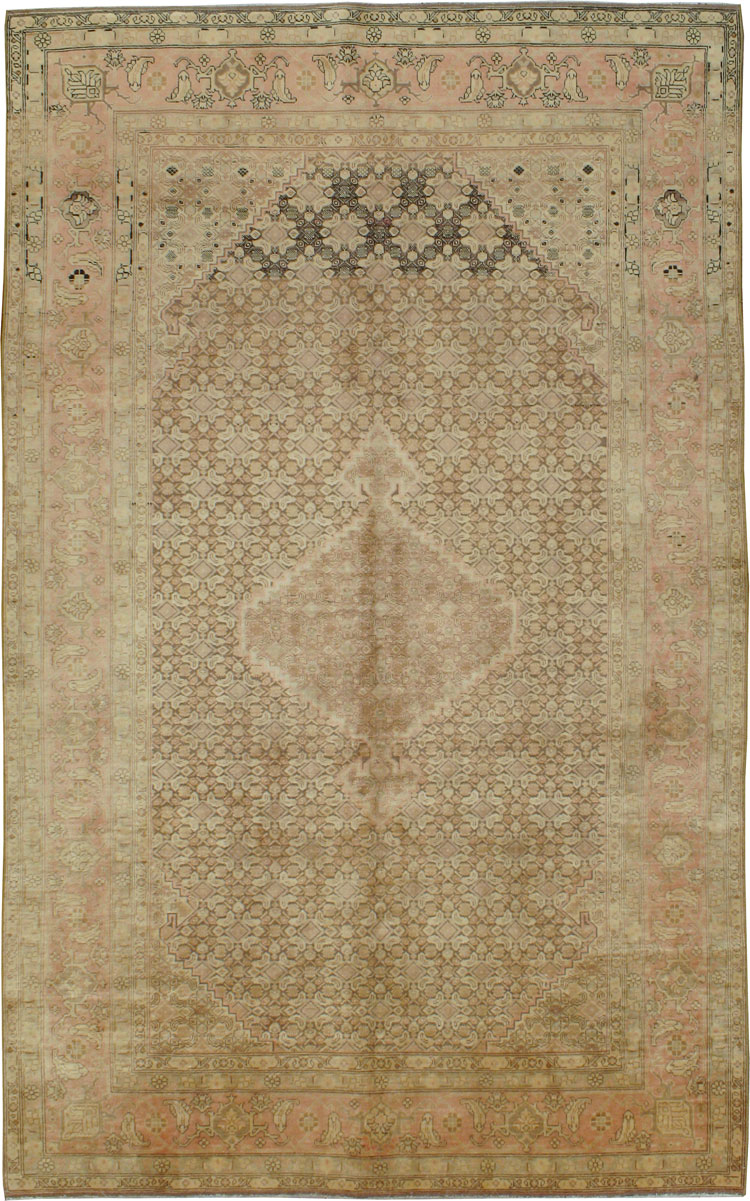 Vintage Persian Tabriz Carpet, No.9500 - Galerie Shabab