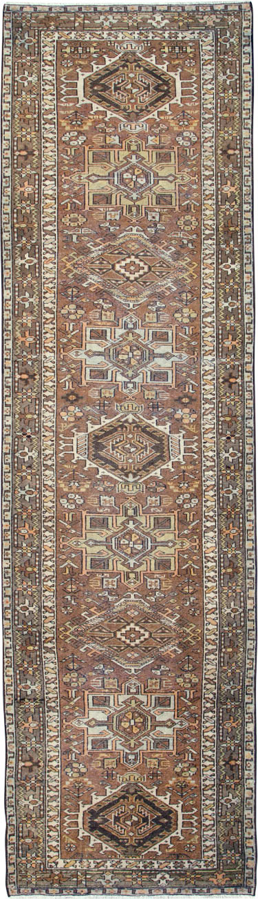 Vintage Persian Karajeh Runner, No.9509 - Galerie Shabab