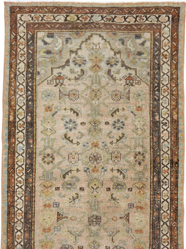 Antique Malayer Runner, No.9512 - Galerie Shabab