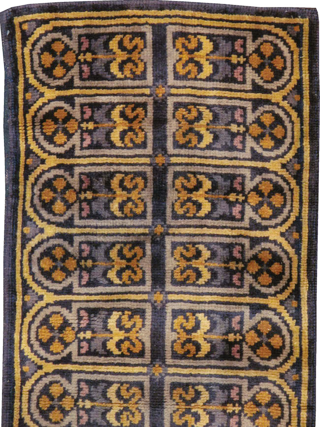 A European Savonnerie Runner, No.9521 - Galerie Shabab