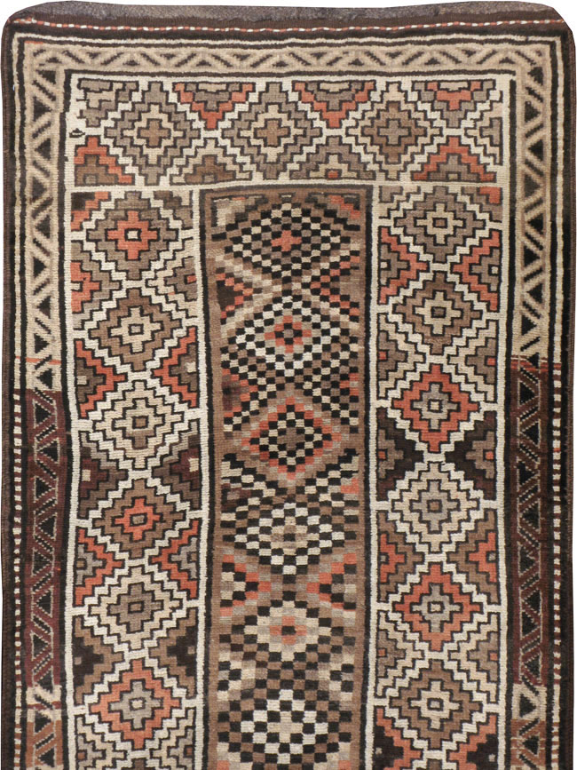 Antique Persian Kurdish Runner, No.9526 - Galerie Shabab