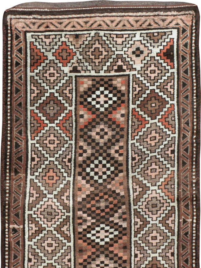Antique Persian Kurdish Runner, No.9526 - Galerie Shabab