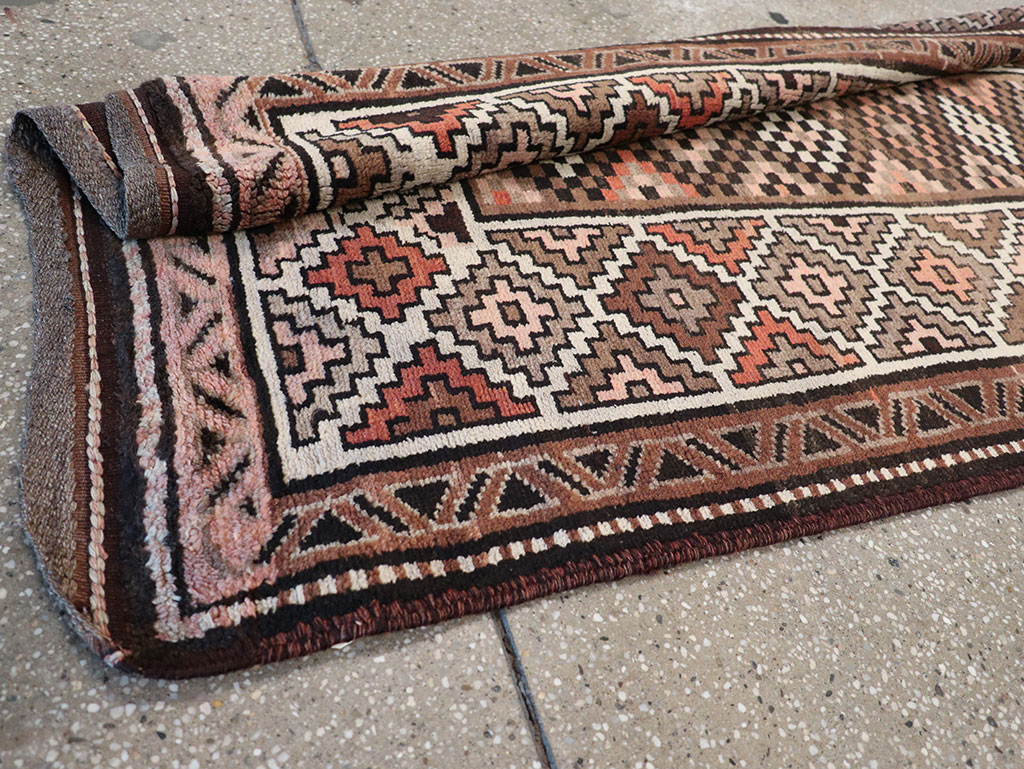 Antique Persian Kurdish Runner, No.9526 - Galerie Shabab