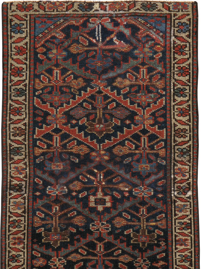 Antique Persian Kurdish Runner, No.9530 - Galerie Shabab