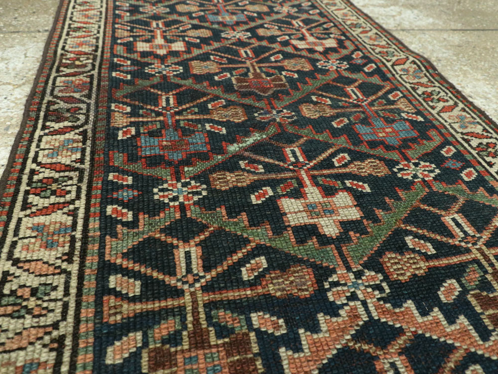 Antique Persian Kurdish Runner, No.9530 - Galerie Shabab