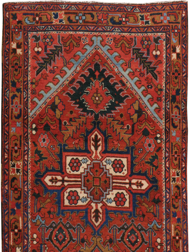 Antique Persian Heriz Runner, No.9537 - Galerie Shabab