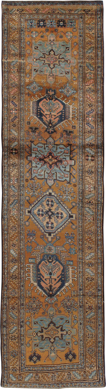 Antique Persian Heriz Runner, No.9540 - Galerie Shabab