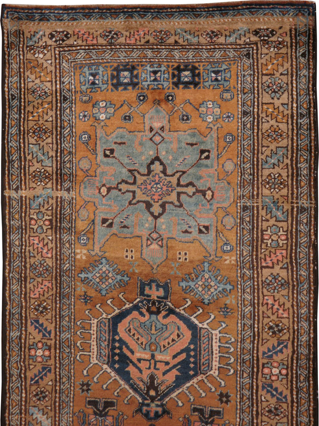 Antique Persian Heriz Runner, No.9540 - Galerie Shabab