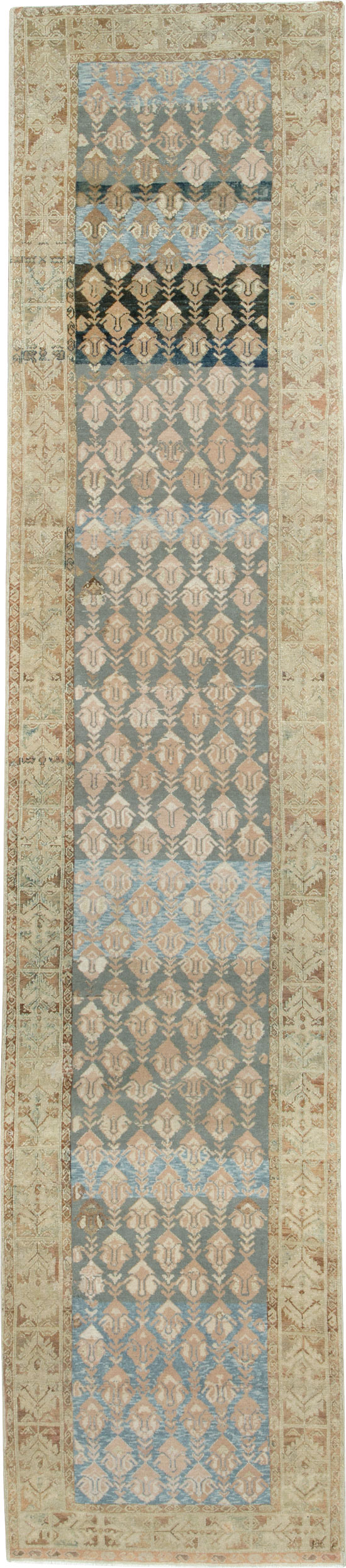 Antique Persian Malayer Runner, No.9541 - Galerie Shabab