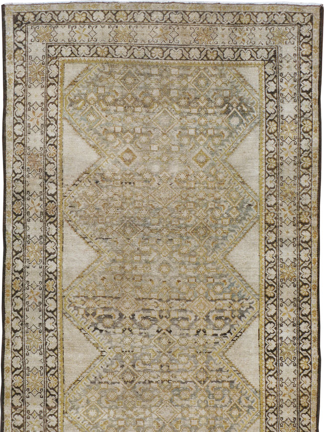 Antique Persian Malayer Runner, No.9542 - Galerie Shabab