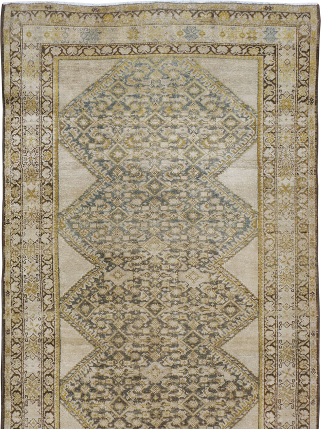 Antique Persian Malayer Runner, No.9542 - Galerie Shabab