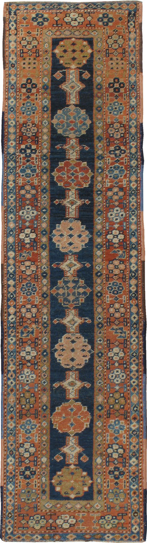 Antique Persian Heriz Runner, No.9544 - Galerie Shabab