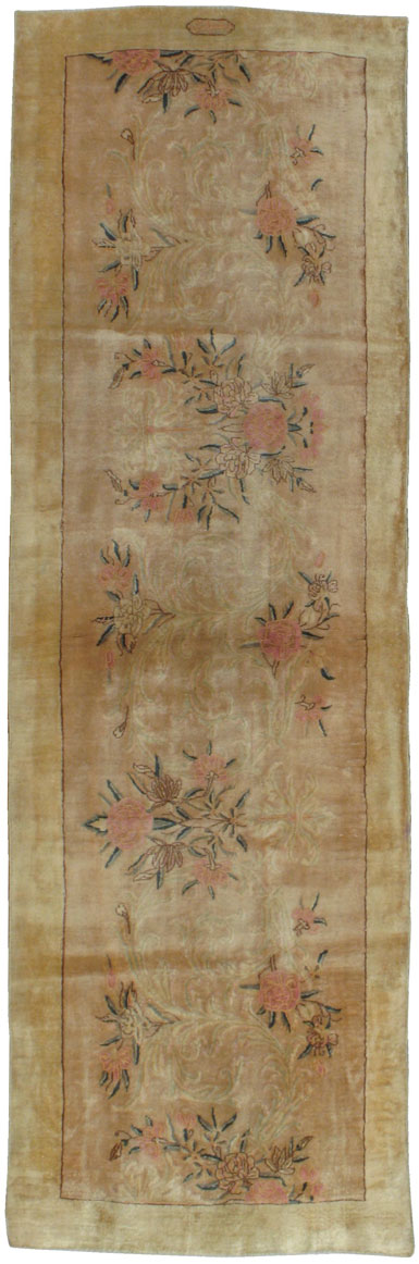 Antique Kerman Runner, No.9552 - Galerie Shabab