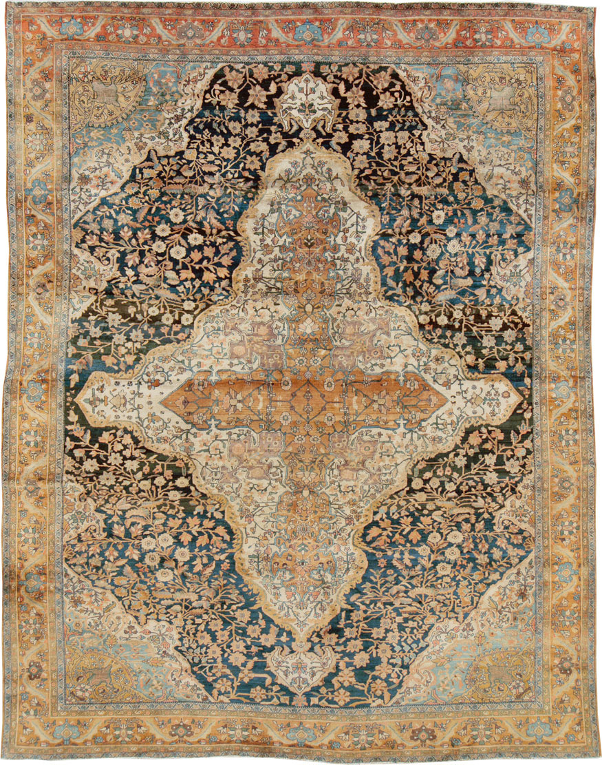Antique Persian Fereghan Sarouk Carpet, No.9567 - Galerie Shabab