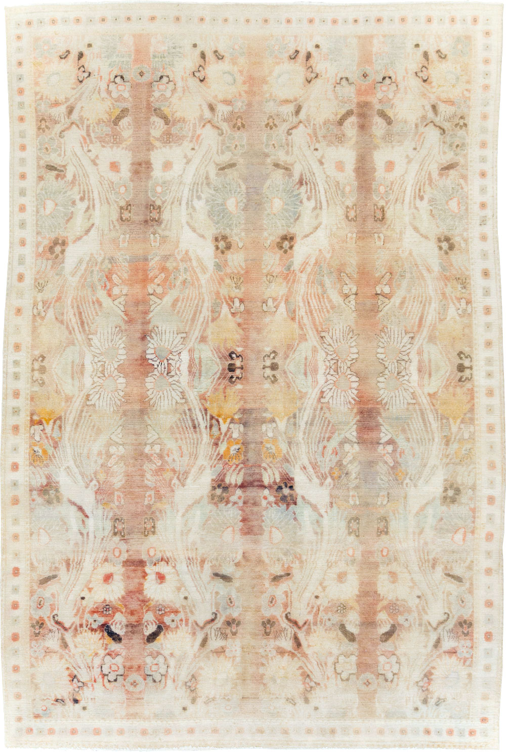 An Agra Cotton Carpet, No.9569 - Galerie Shabab