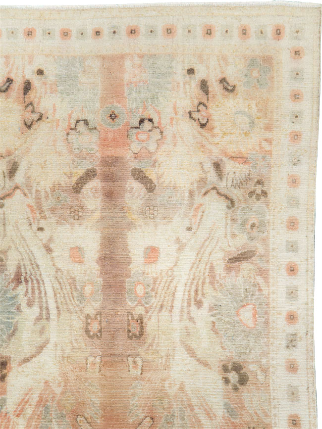 An Agra Cotton Carpet, No.9569 - Galerie Shabab