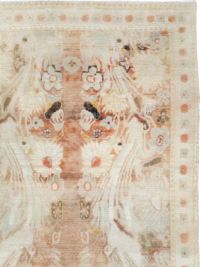 An Agra Cotton Carpet, No.9569 - Galerie Shabab