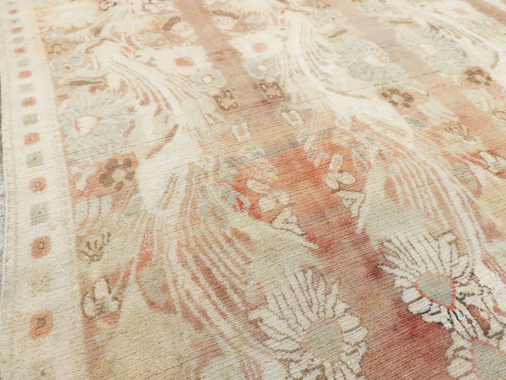 An Agra Cotton Carpet, No.9569 - Galerie Shabab