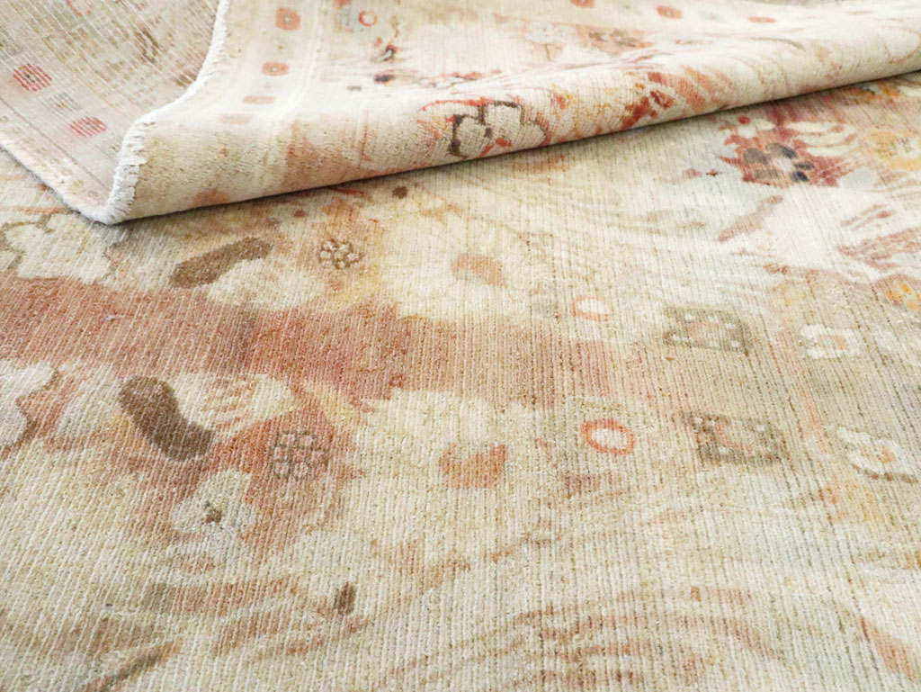 An Agra Cotton Carpet, No.9569 - Galerie Shabab