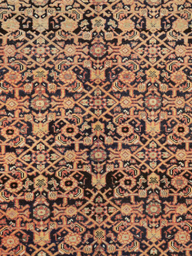 Antique Persian Malayer Gallery Carpet, No.9577 - Galerie Shabab