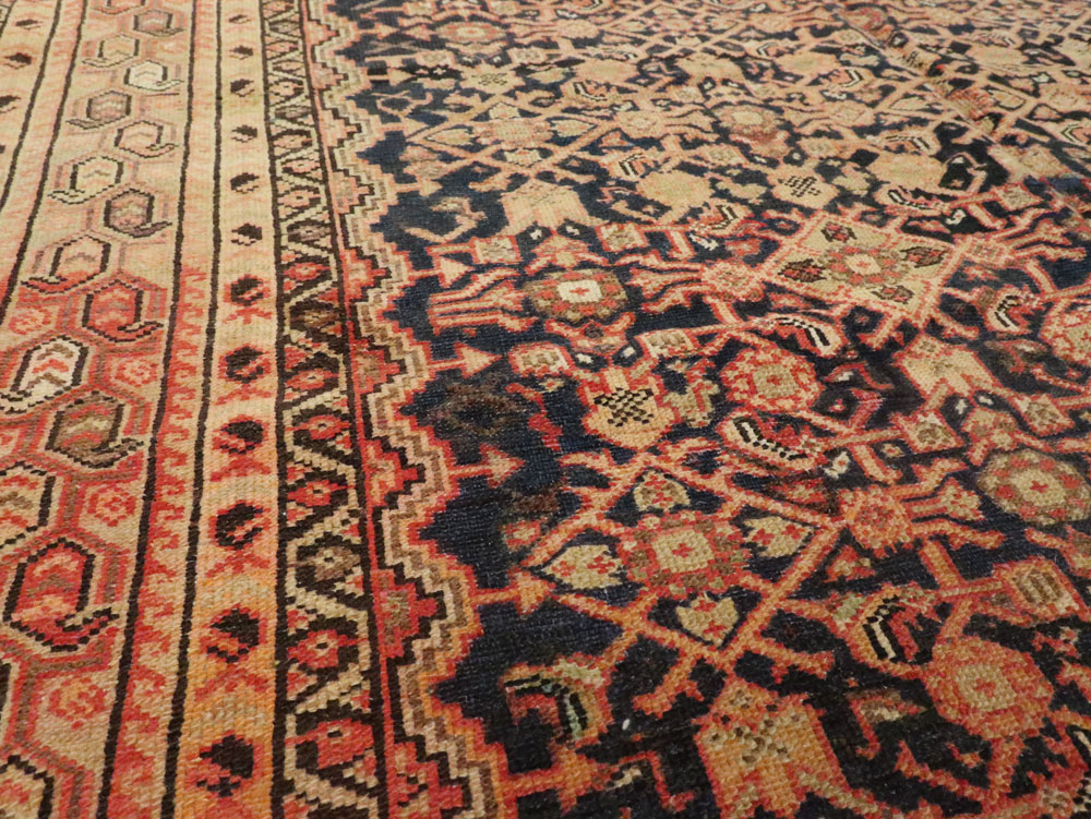 Antique Persian Malayer Gallery Carpet, No.9577 - Galerie Shabab