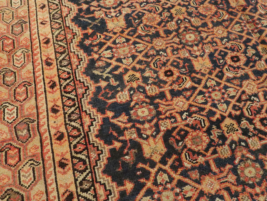 Antique Persian Malayer Gallery Carpet, No.9577 - Galerie Shabab