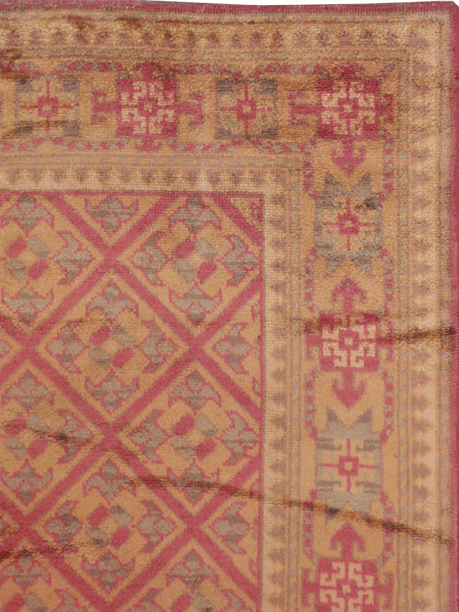 Vintage Austrian Continental Carpet, No.9595 - Galerie Shabab